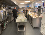 Commercial kitchen air conditioning